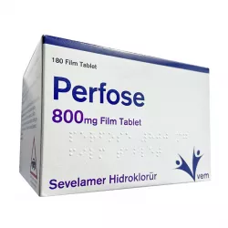 Перфозе Perfose :: Севеламер :: (полный аналог Ренагель, Селамерекс) таб. 800мг №180