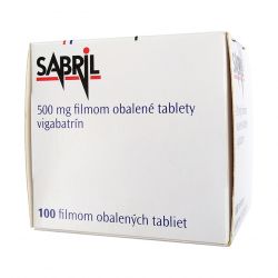 Сабрил (Вигабатрин) таблетки 500мг №100 (100 таблеток) в Петропавловске-Камчатском и области фото