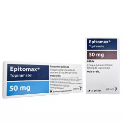 Топамакс таблетки (в Европе название Epitomax) Франция! 50мг 28шт фото