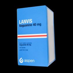 Ланвис (Тиогуанин) таблетки 40мг 25шт в Петропавловске-Камчатском и области фото