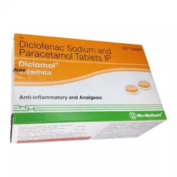 Дикломол ПОЛНЫЙ аналог Фаниган (Diclomol) таб. N100 (10х10)