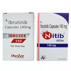 Ибрутиниб Нитиб (Nitib), Ibruzee :: Имбрувика аналог капсулы 140мг №30 фото