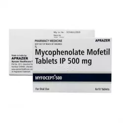 Микофенолата мофетил (Myfocept-500) таб. 500мг №60 фото