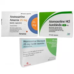 Атомоксетин 25 мг Европа :: Аналог Когниттера :: Glenmark / Aurobindo /Amarox капс. №30