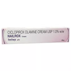 Циклопирокс крем от грибка ногтей 1% (Nailrox)  Индия 30г