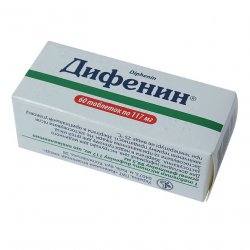 Дифенин (Фенитоин) таблетки 117мг №60 в Петропавловске-Камчатском и области фото