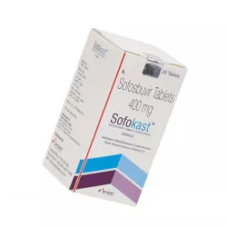 Софосбувир Софокаст (Sofokast) Aprazer, Индия таб. 400мг №28