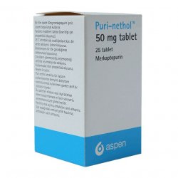 Пури-нетол (Пуринетол, Меркаптопурин) в таблетках 50мг N25 в Петропавловске-Камчатском и области фото