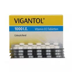 Вигантолеттен (Vigantoletten Vigantol) в таблетках 1000МЕ 100шт
